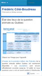 Mobile Screenshot of coteboudreau.com